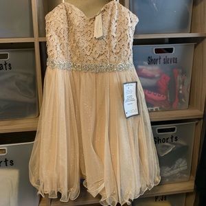 Cream dress